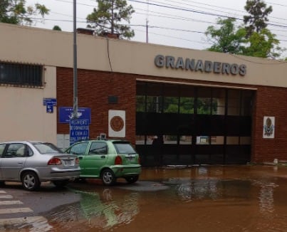 Se rompió un caño en Las Cañitas y el agua afectó al menos cinco cuadras