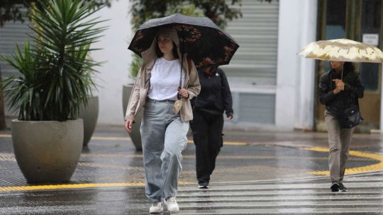 El Servicio Meteorológico emitió alertas por tormentas fuertes en varias provincias para este lunes