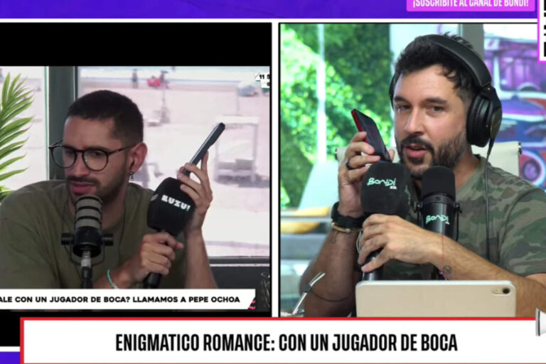 El insólito momento que compartieron Bondi Live y Luzu TV mientras estaban al aire