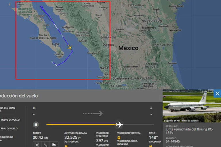 Avión de EUA en México cuestiona soberanía y gestión de Sheinbaum