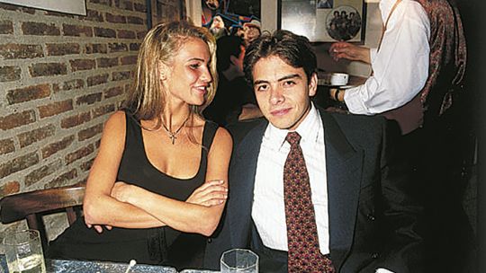 Carlos Menem Jr. y María Vázquez una historia de amor de los años 90