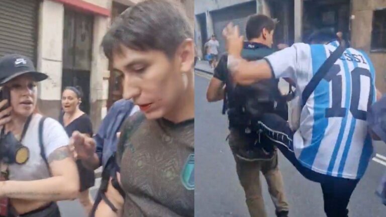 Tensión en el Congreso por un presunto infiltrado: lo sacaron a los golpes