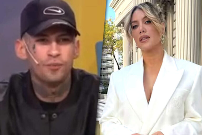 L-Gante habló de la separación con Wanda Nara y ella lo llamó en vivo