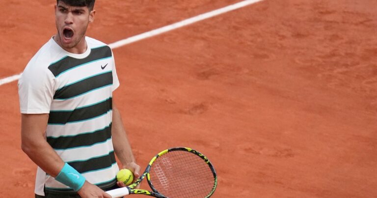 Alcaraz a cuartos: cuándo vuelven a jugar Djokovic y Sinner en Roland Garros
