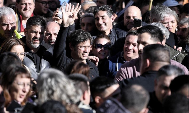 Uno por uno, los dirigentes que marcharon a Plaza de Mayo para apoyar a Cristina