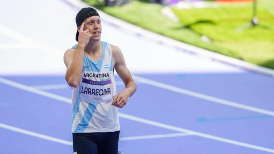 Elián Larregina rompió otro récord: ganó los 400 metros en Francia