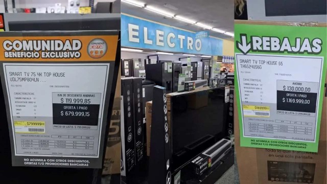 El insólito precio de los televisores en el outlet de Coto durante junio 2025