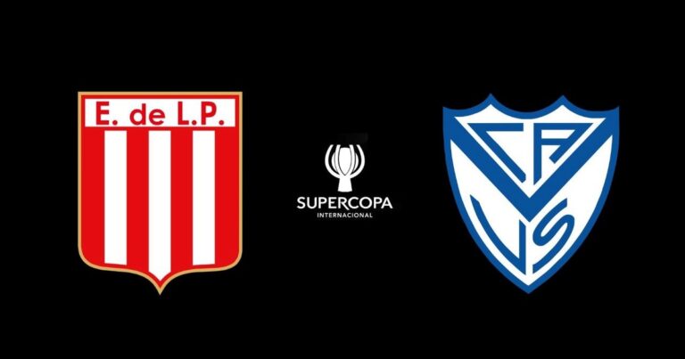 Estudiantes vs. Vélez, por la Supercopa Internacional: horario y cómo ver