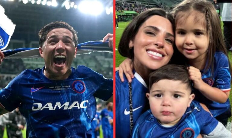 Enzo Fernández ganó el Mundial de Clubes: las fotos más felices de Valentina y sus hijos