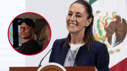 Claudia Sheinbaum habló sobre los videos misóginos de Chicharito Hernández: Tiene mucho que aprender