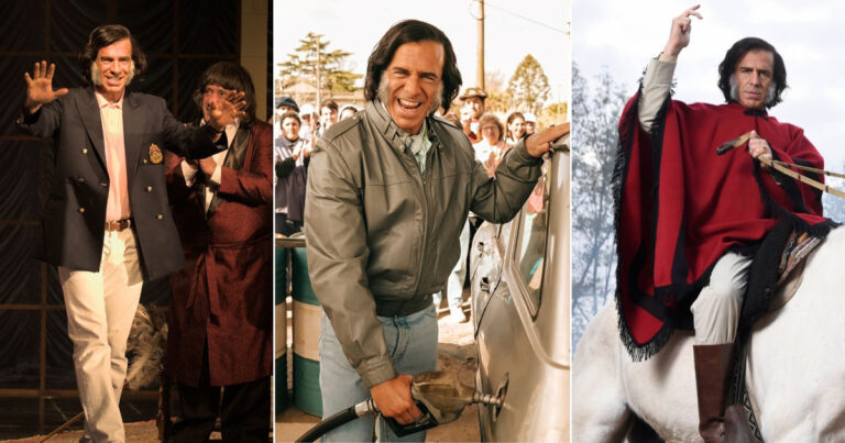 Trajes metálicos, el mito de los sastres, Rolex truchos y el abrigo de piel de la polémica: todos los secretos del vestuario de «Menem»