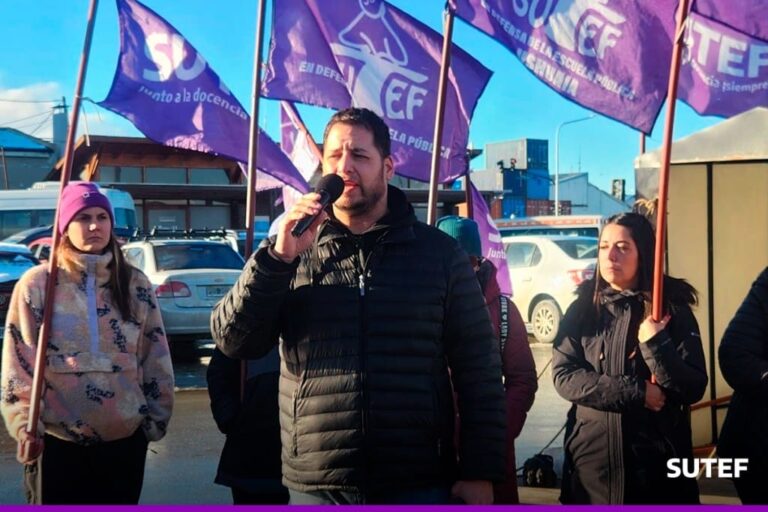 Paro docente: más del 90% de adhesión en el primer día