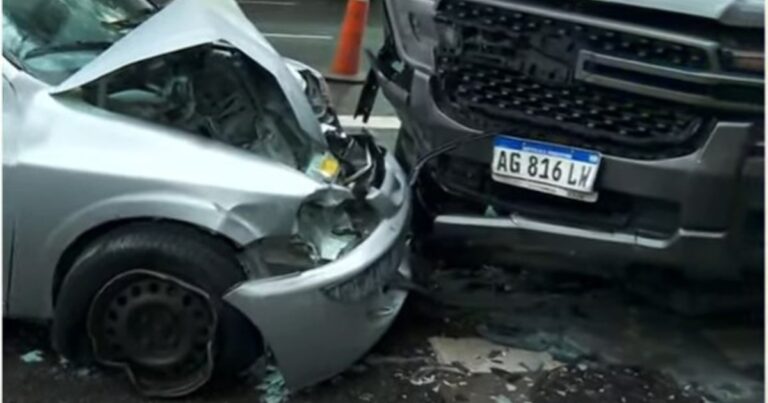 Mañana accidentada en el AMBA: hubo 24 choques y hasta la fuga del hospital de un conductor que manejó 10 cuadras en contramano