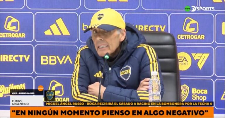 Miguel Russo y el presente de Boca: «Nosotros y el Consejo estamos buscando lo que más nos gusta, que es ganar»