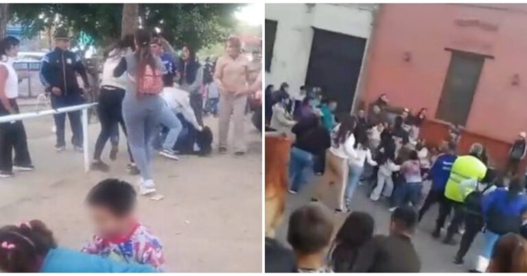 Festejaban el Día del Niño pero terminaron a los golpes: hubo gritos, corridas y varios heridos