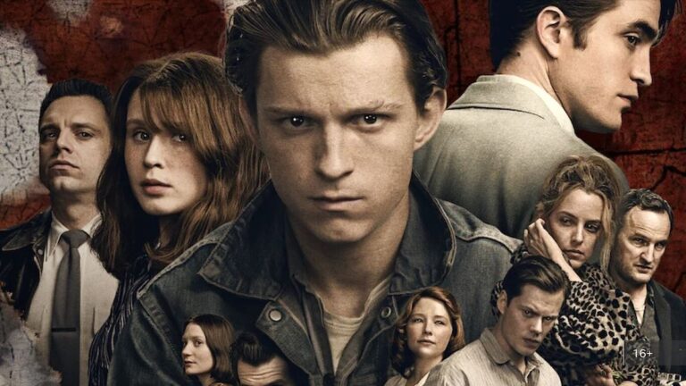 Con Tom Holland y Robert Pattinson: la película de Netflix que te dejará sin aliento