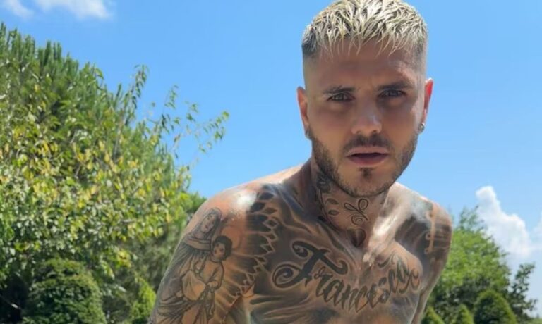 Mauro Icardi y el detalle en su brazo que desató una nueva polémica: se borró el tatuaje de Wanda Nara?