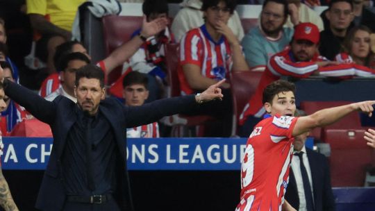 El ‘Cholo’ Simeone no dudó y eligió a un cordobés como el mejor futbolista del mundo