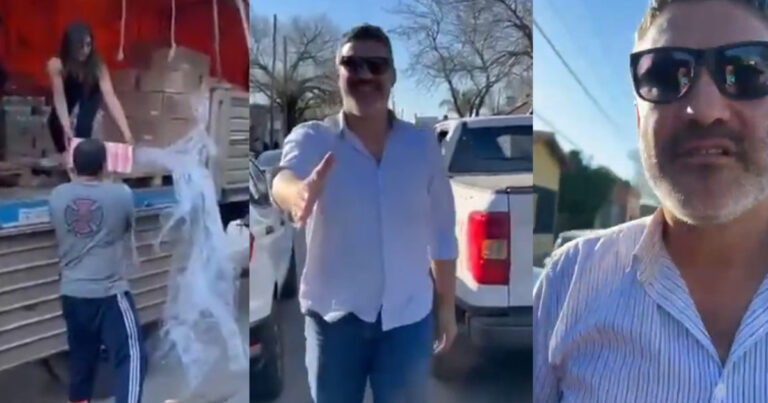 Arde la interna peronista en Brandsen: el intendente camporista se agarró a las piñas en la calle con un concejal de Kicillof