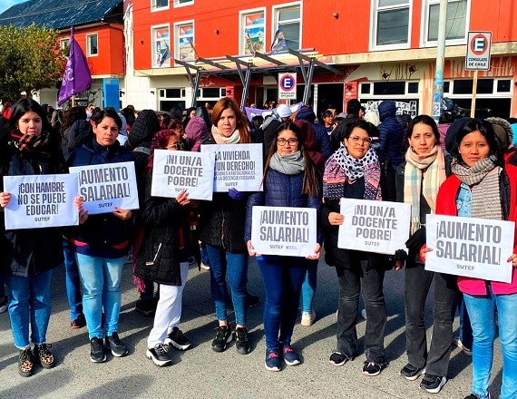 El SUTEF definió nuevos acampes de docentes y paro