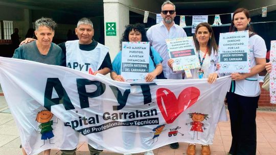 Garrahan: continúa el conflicto por el jardín maternal