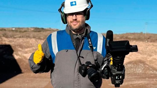 Manuel Adorni durante la conferencia de prensa en la Casa Rosada.