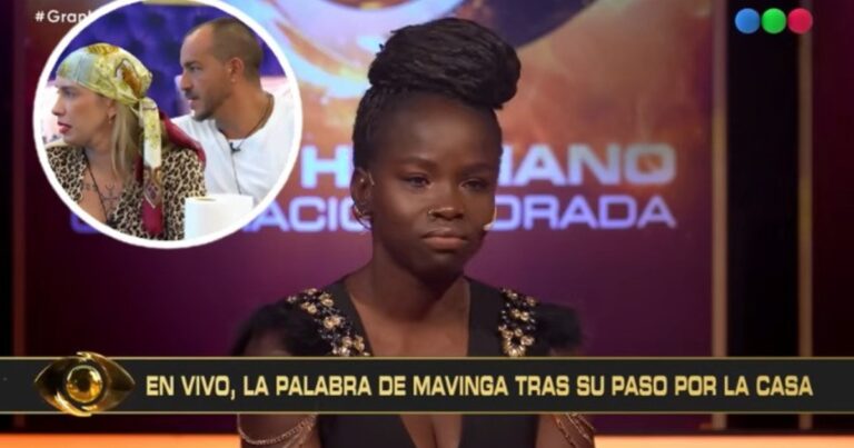 Jenny Mavinga, participante de Gran Hermano Generación Dorada, durante una entrevista.